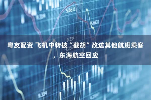 粤友配资 飞机中转被“截胡”改送其他航班乘客，东海航空回应