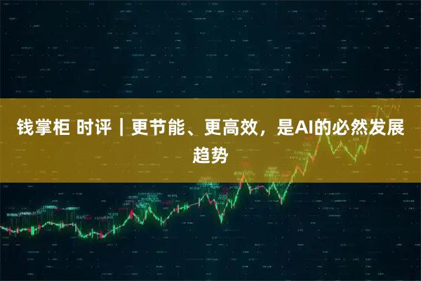 钱掌柜 时评｜更节能、更高效，是AI的必然发展趋势